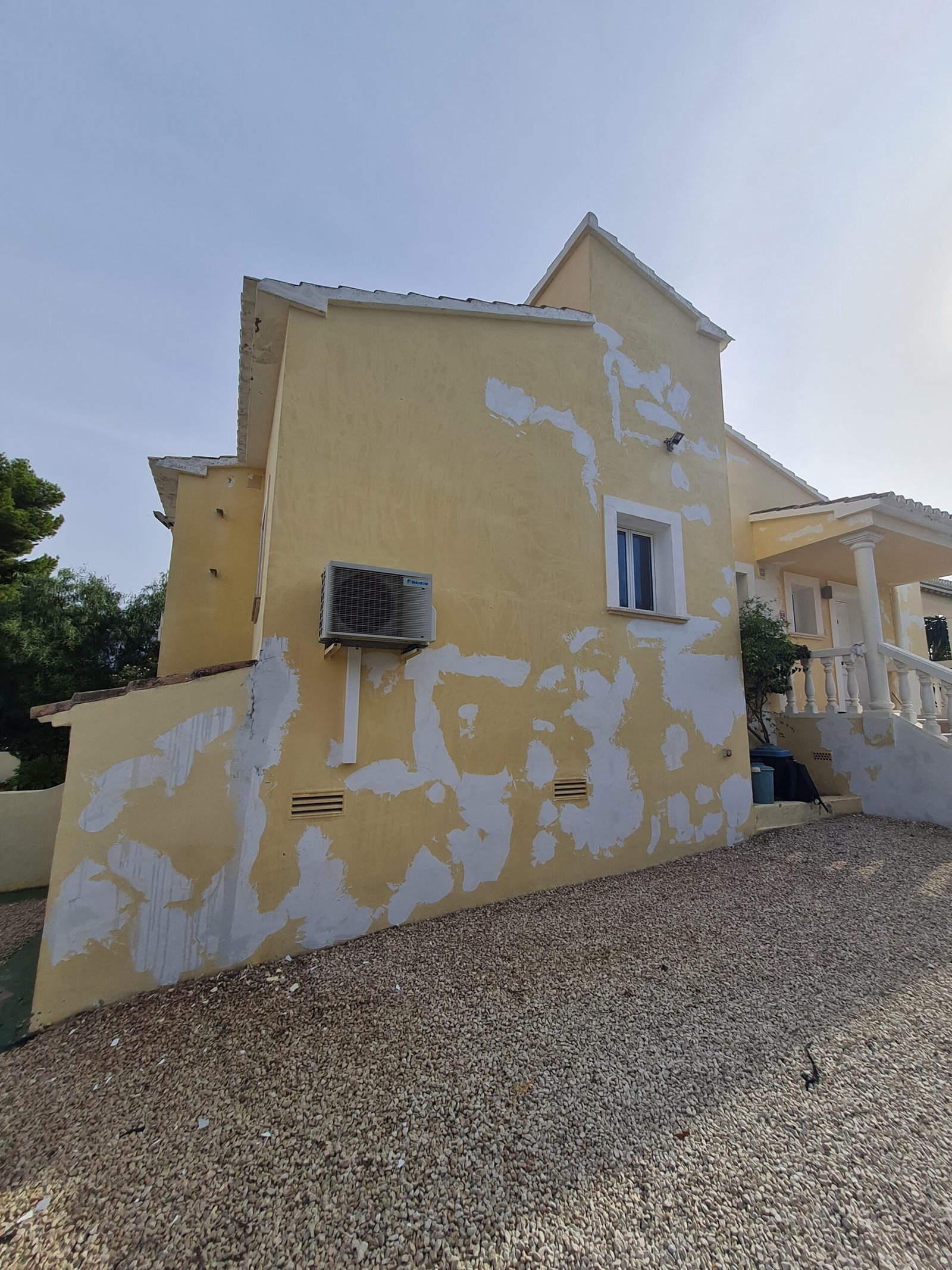 Professional painting project in Moraira