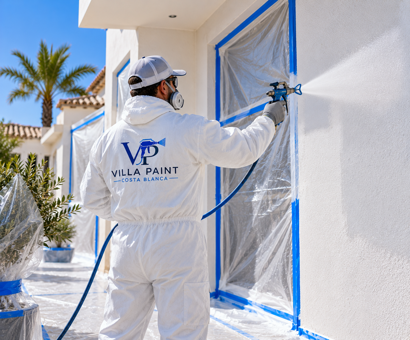 Professional airless spray application